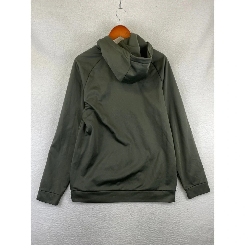 Nike‎ Dri-FIT Training Hoodie Jacket Men's Large Olive Green Full Zip Activewear